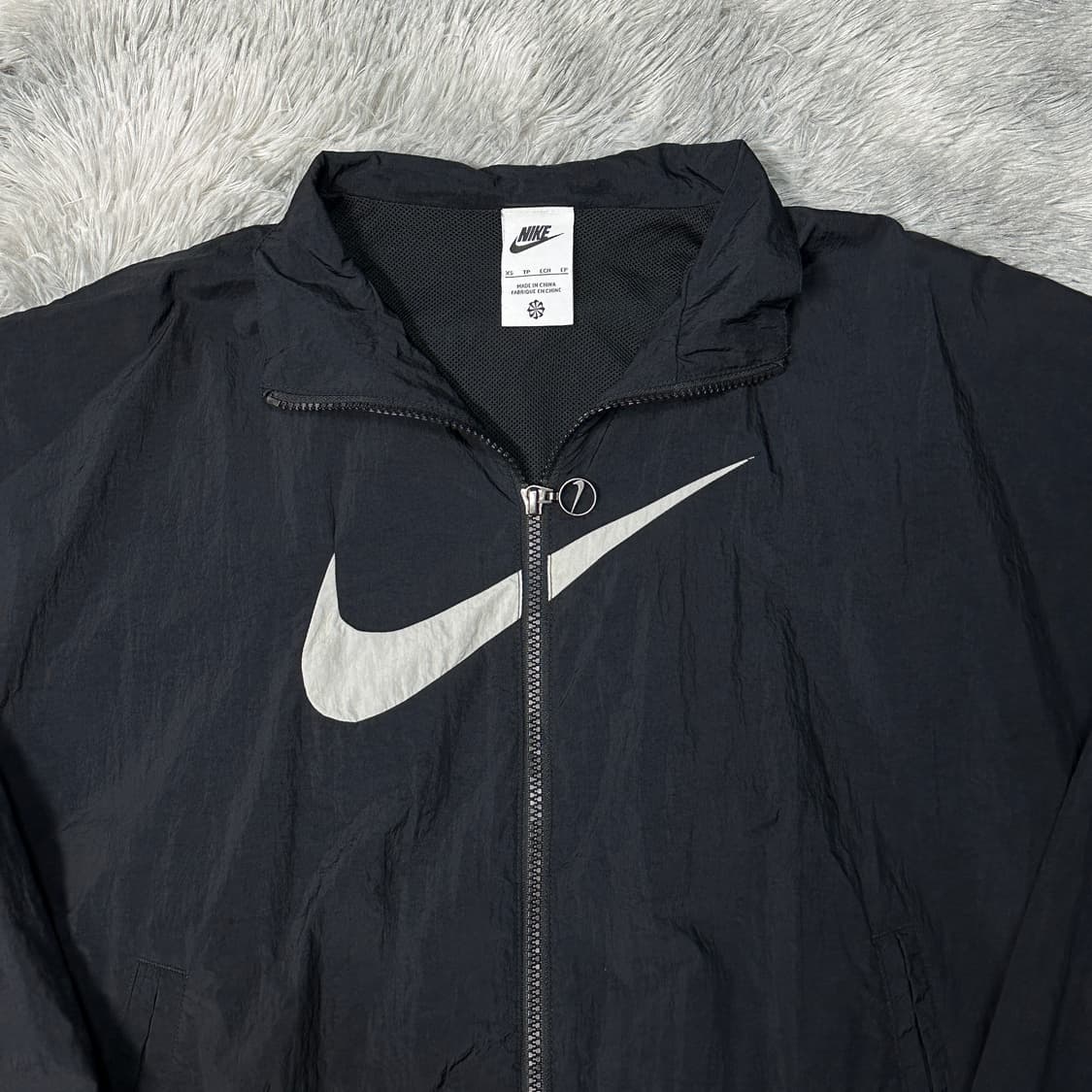 나이키 nsw 에센셜 우븐 자켓 블랙 xs 상품이미지2