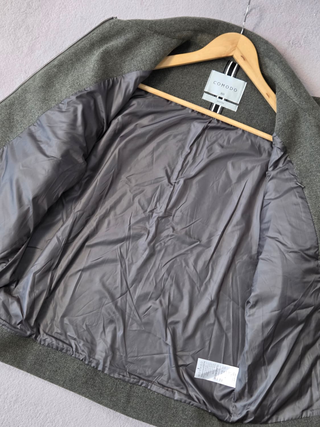 (100)
COMODO(코모도) 봄버 블루종자켓 남
 상품이미지7