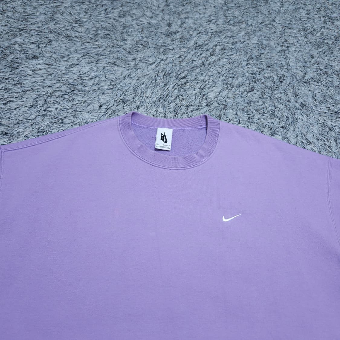 나이키) XL 여자 NRG 솔로스우시 맨투맨 라일락 / 왕눈이샵 상품이미지3