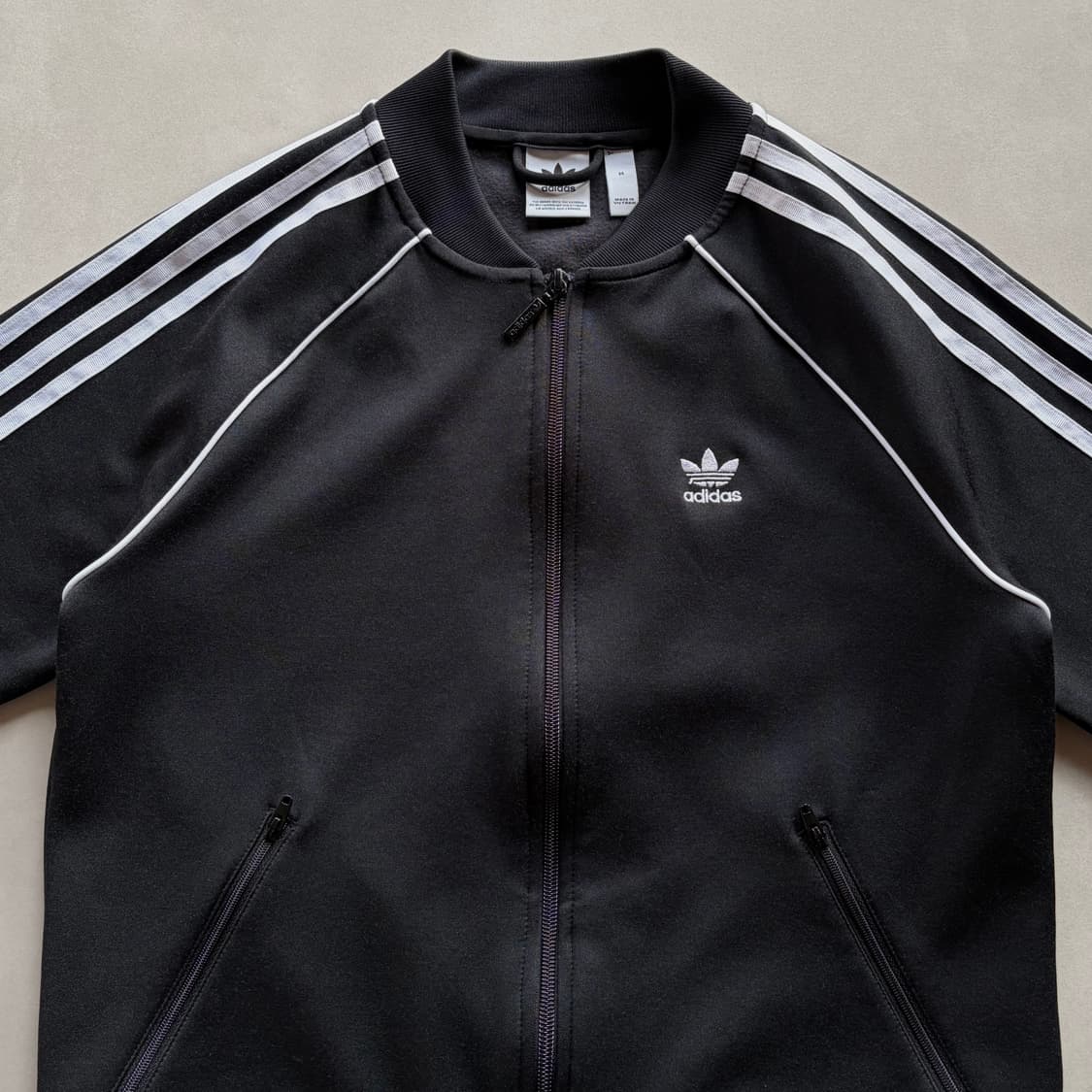 [M]아디다스 트레포일 블랙 트랙탑 져지 상품이미지4