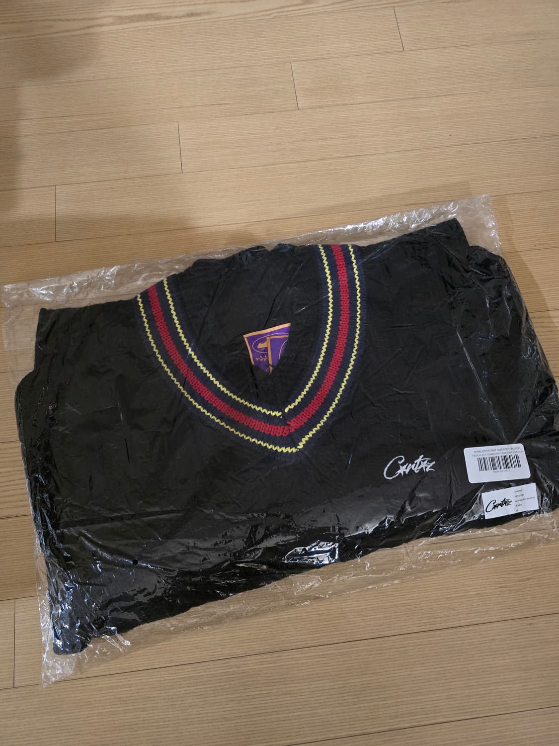 코르테이즈 윔블던 케이블 니트 스웨터 블랙 M 상품이미지1