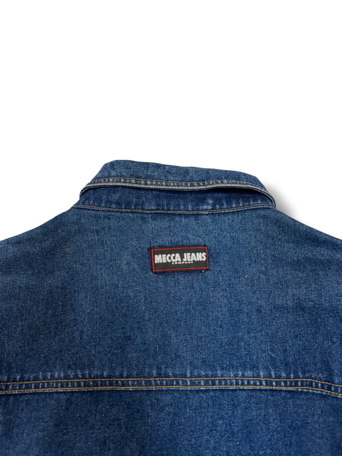 90s 메카 진스 Mecca 오버사이즈 트러커 데님 자켓 (2XL)  상품이미지5