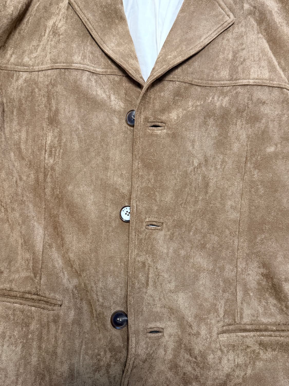 아크블루 스웨이드 자켓  상품이미지4