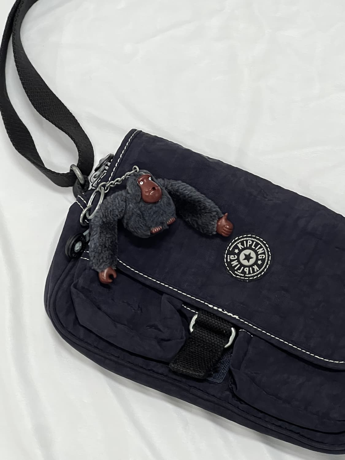 (OS) 키플링 미니 크로스백 네이비 상품이미지2