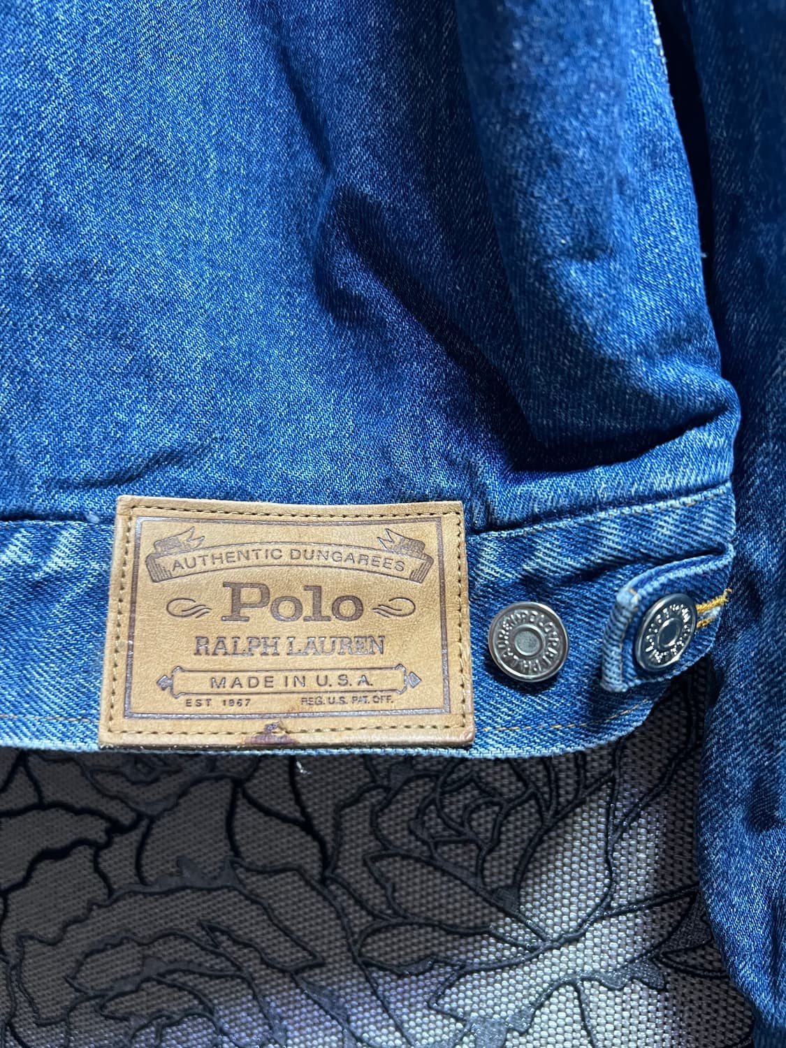빈티지 폴로 랄프로렌 덩가리 데님 자켓 상품이미지6
