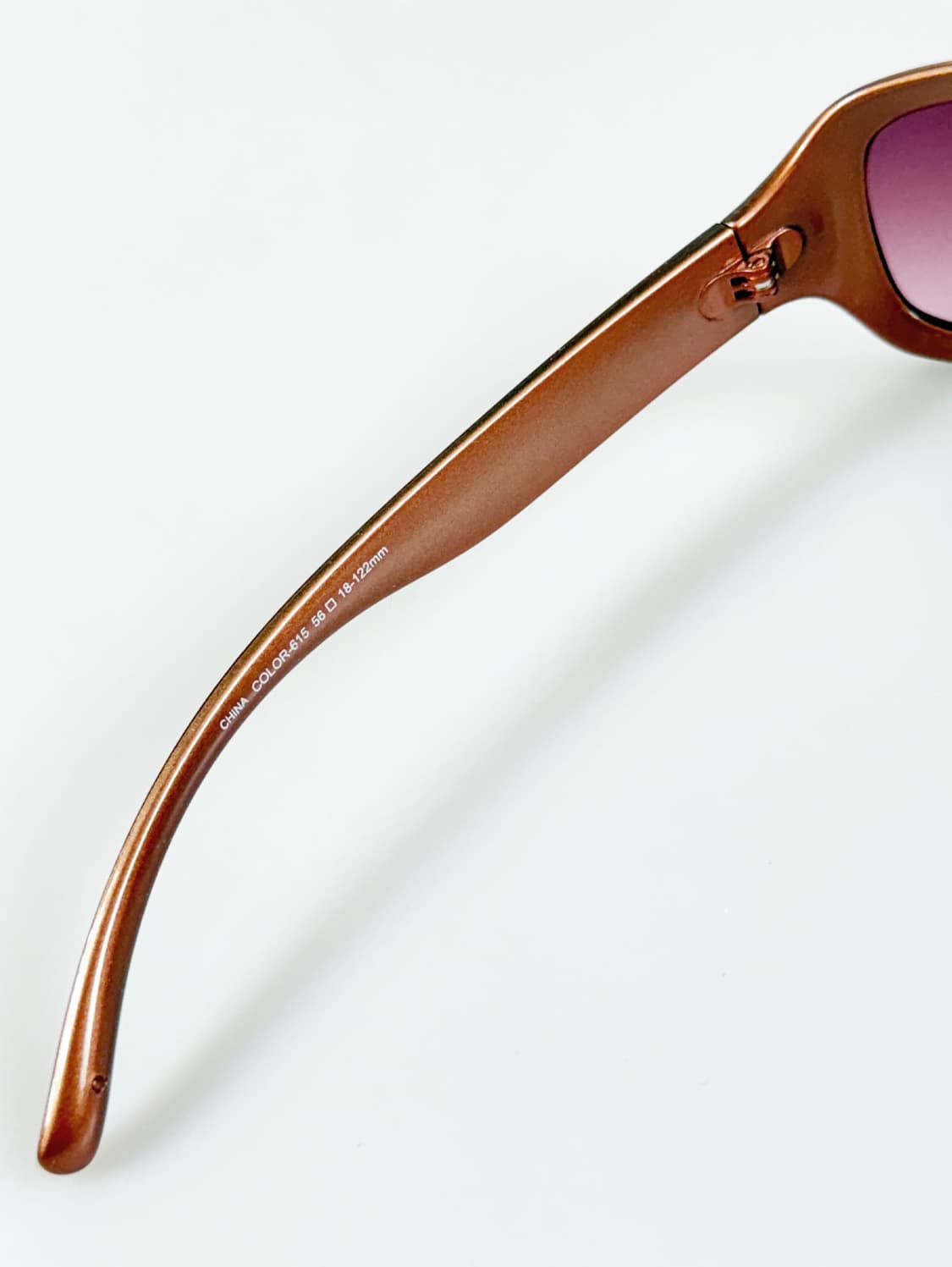 90s ELLE 볼드 스퀘어 그라디언트 틴트 빈티지 선글라스 상품이미지6