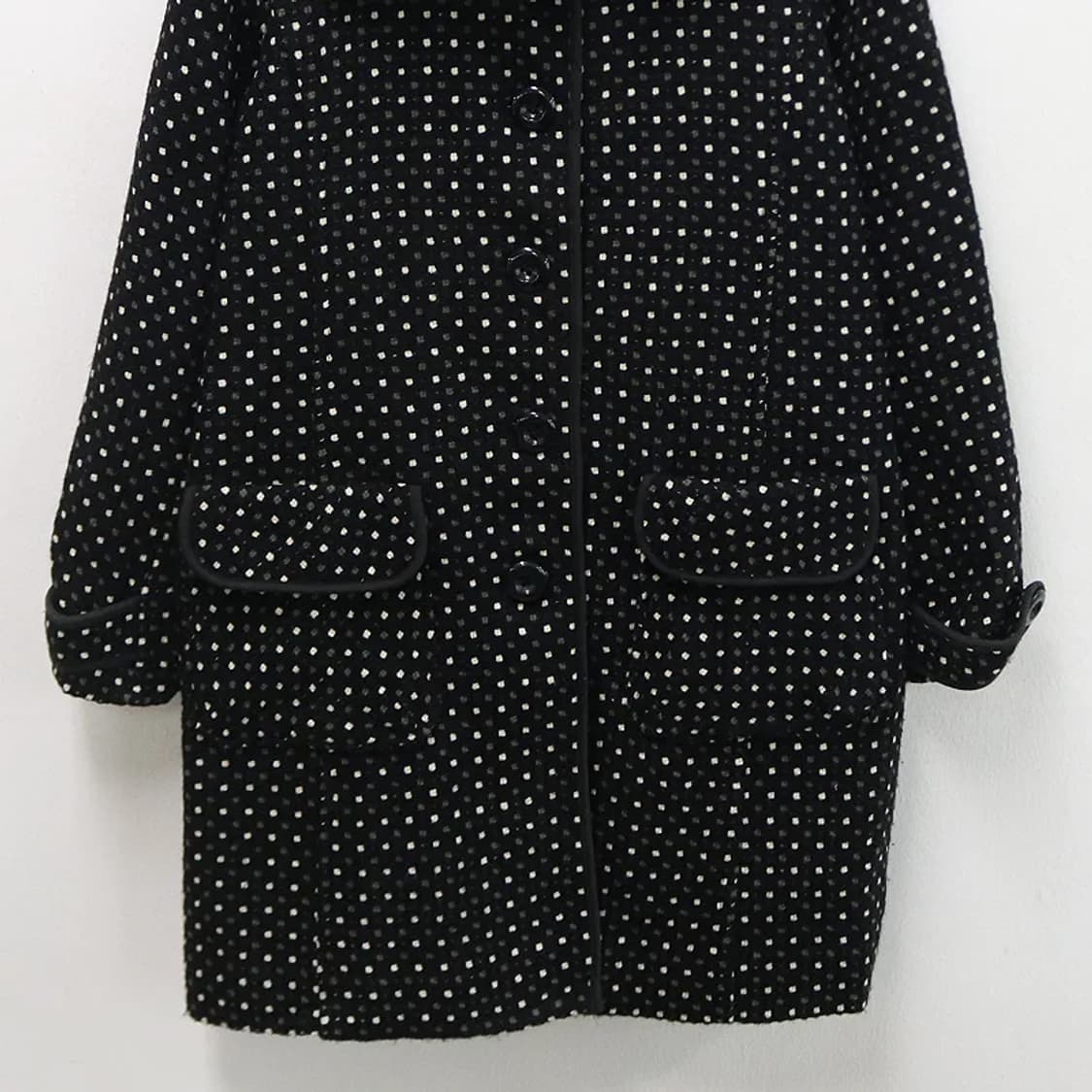 엑시즈팜 도트 포인트 미들 코트  60401 상품이미지4