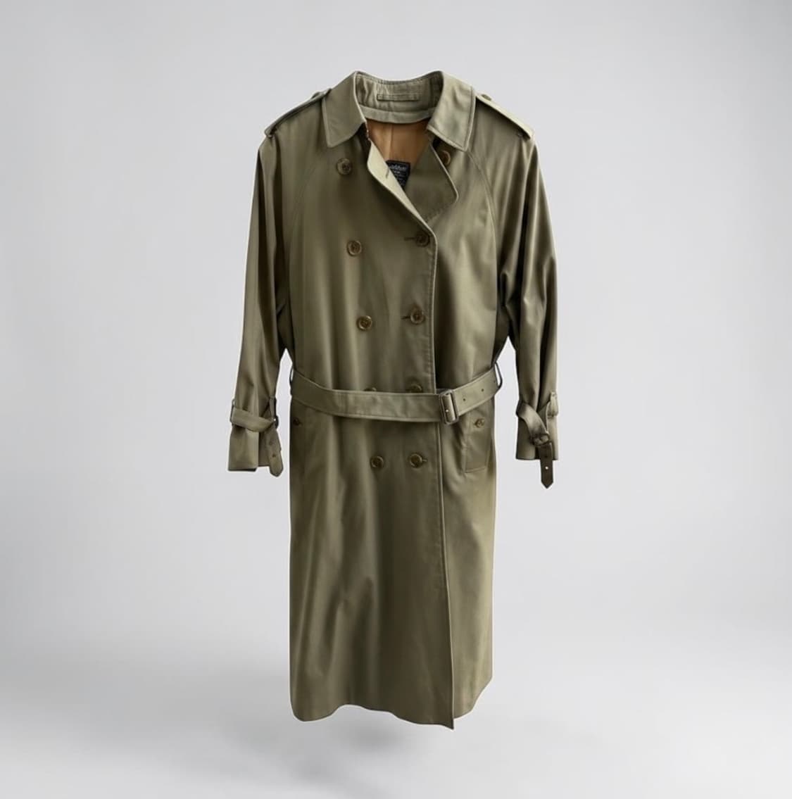 .UK14/ 버버리 벨티드 원패널 트렌치코트 자켓 상품이미지1