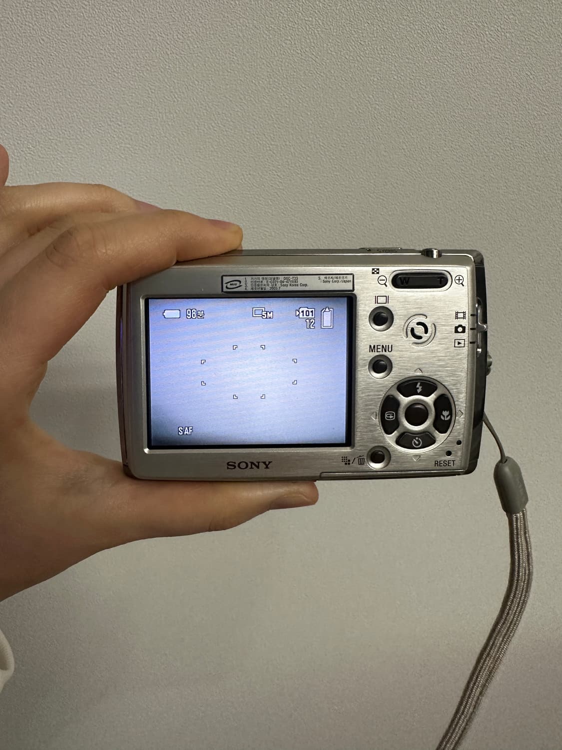 소니 사이버샷 dsc t33  상품이미지6