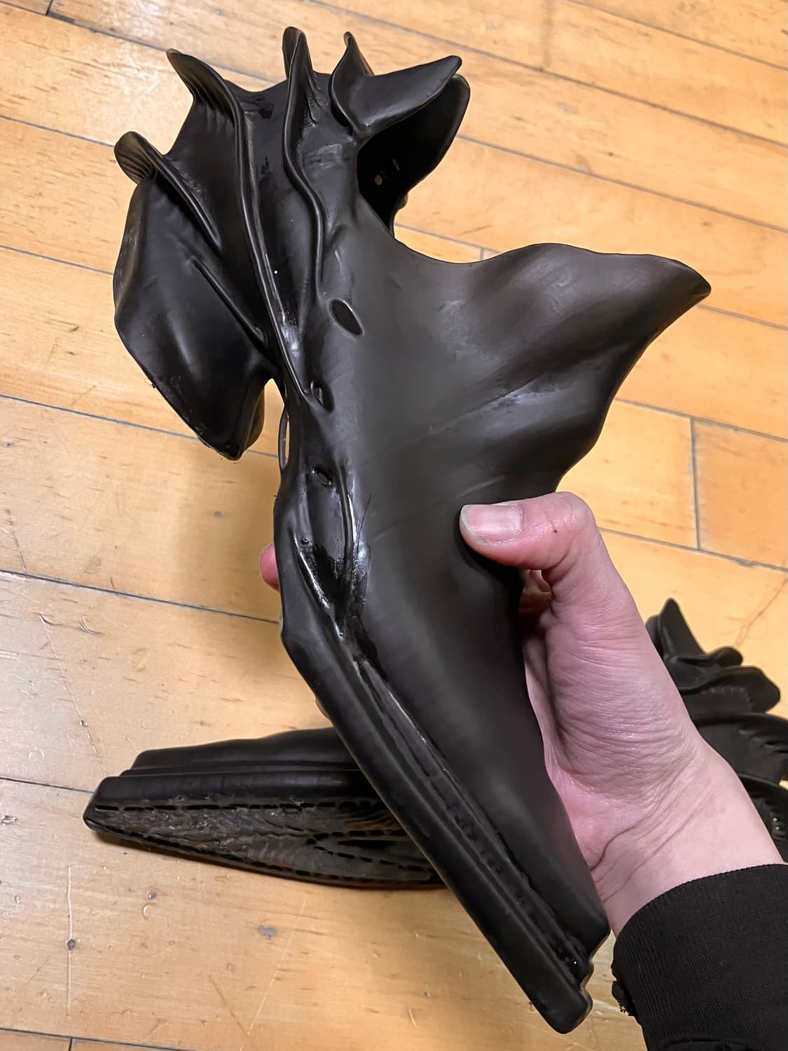 SCRY LAP Neptune Middle 블랙 부츠 40(250-55) 상품이미지4