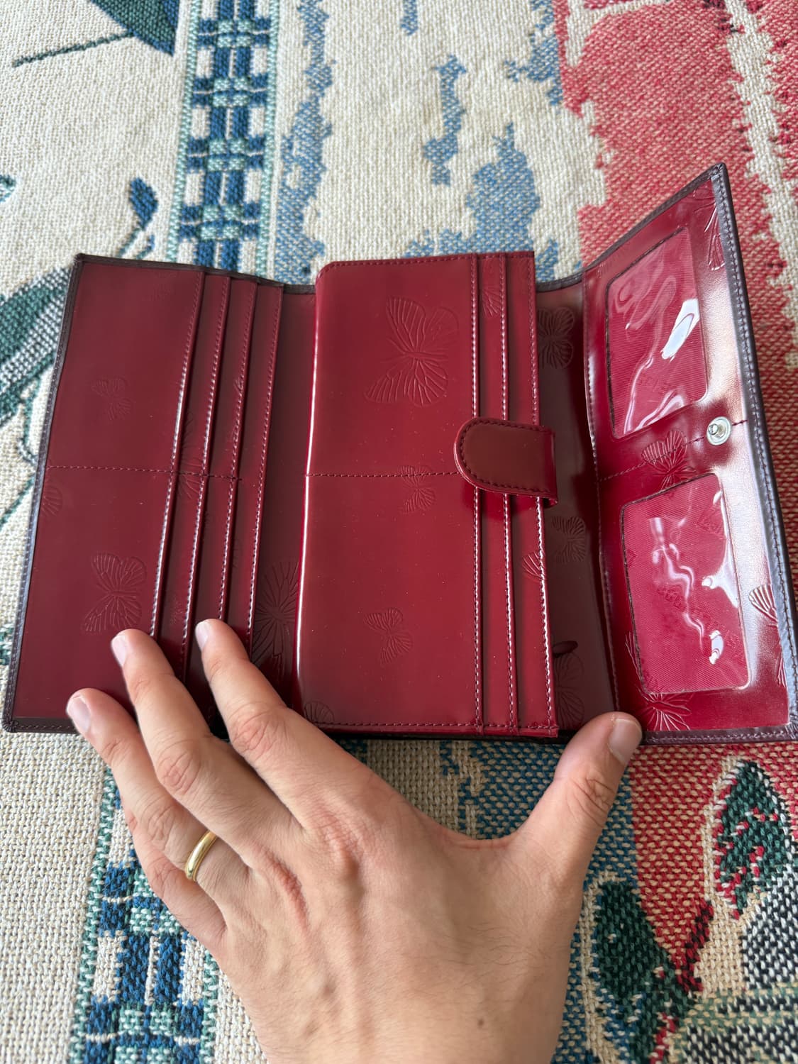 Pre owned 나비 장지갑 상품이미지7