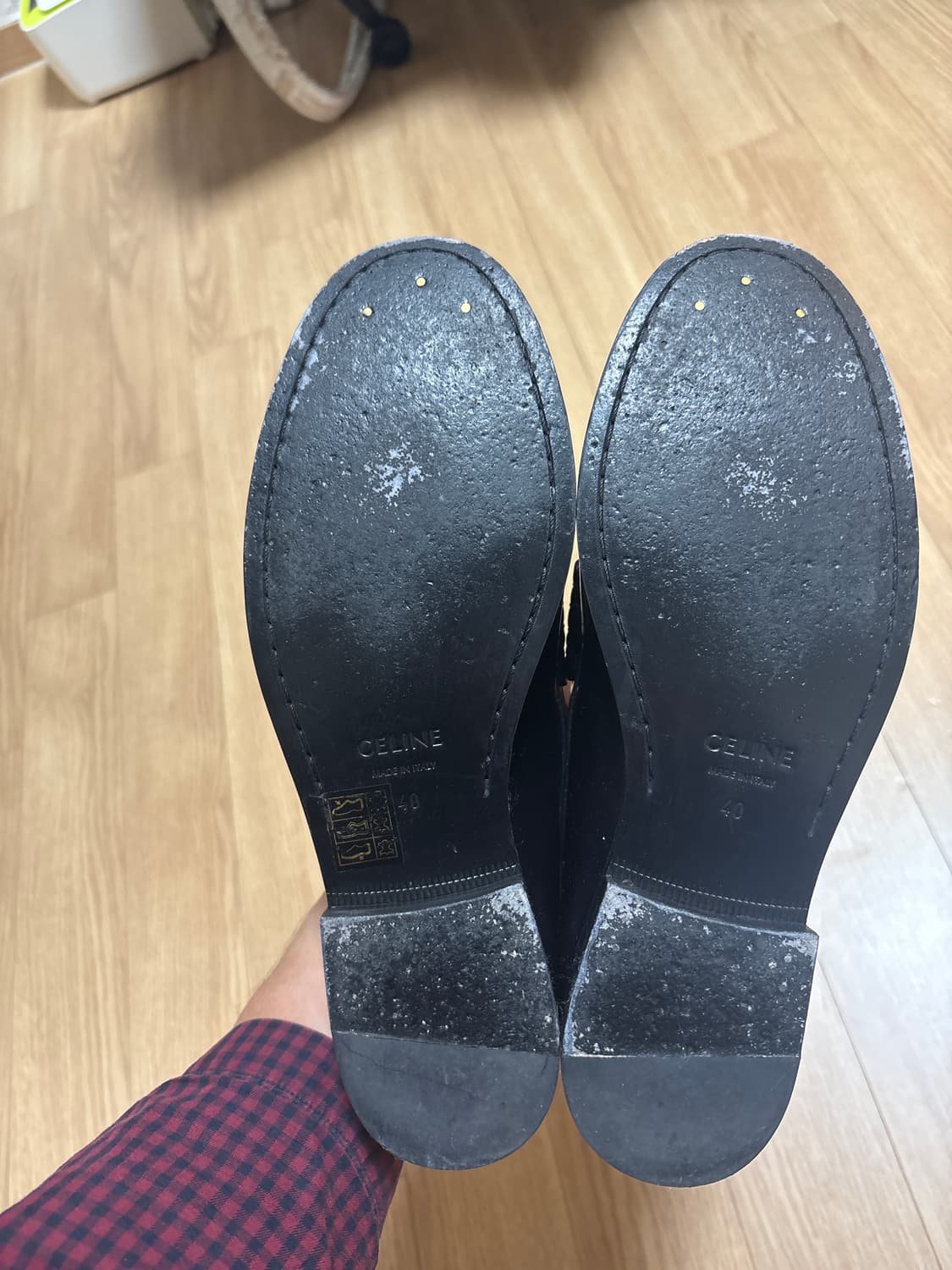 셀린 루코 트리옹프 로퍼 40 사이즈 블랙 상품이미지4