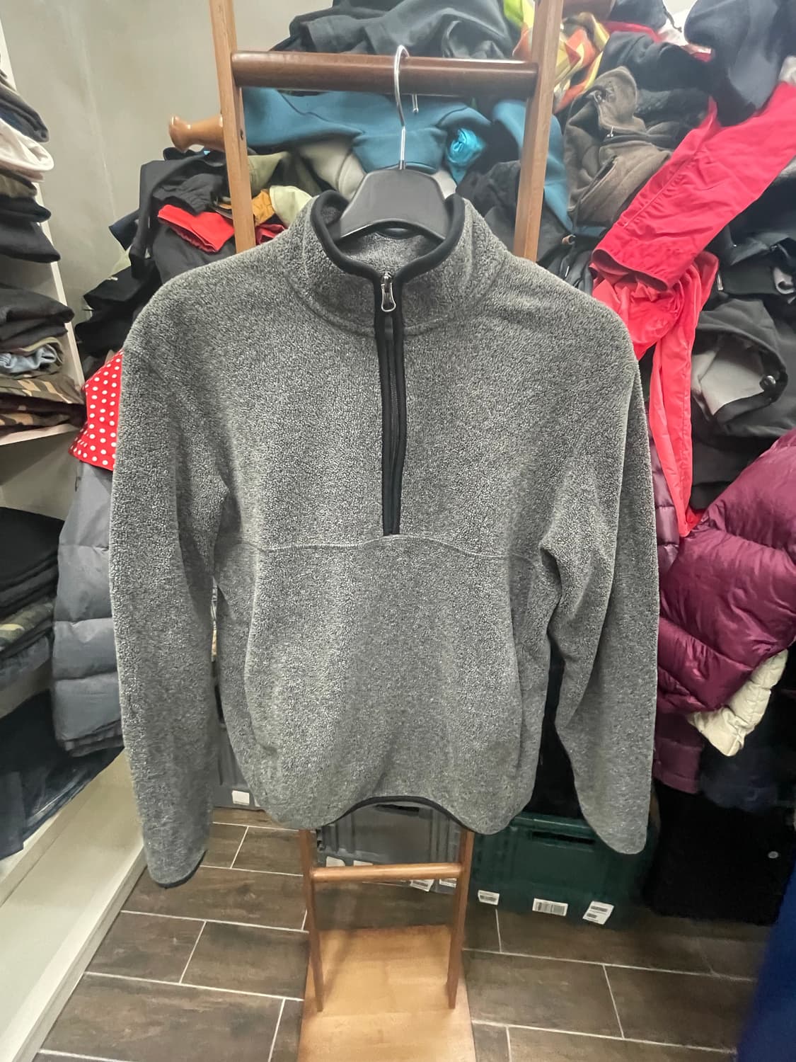 유니클로 하프넥 플리스m 상품이미지1