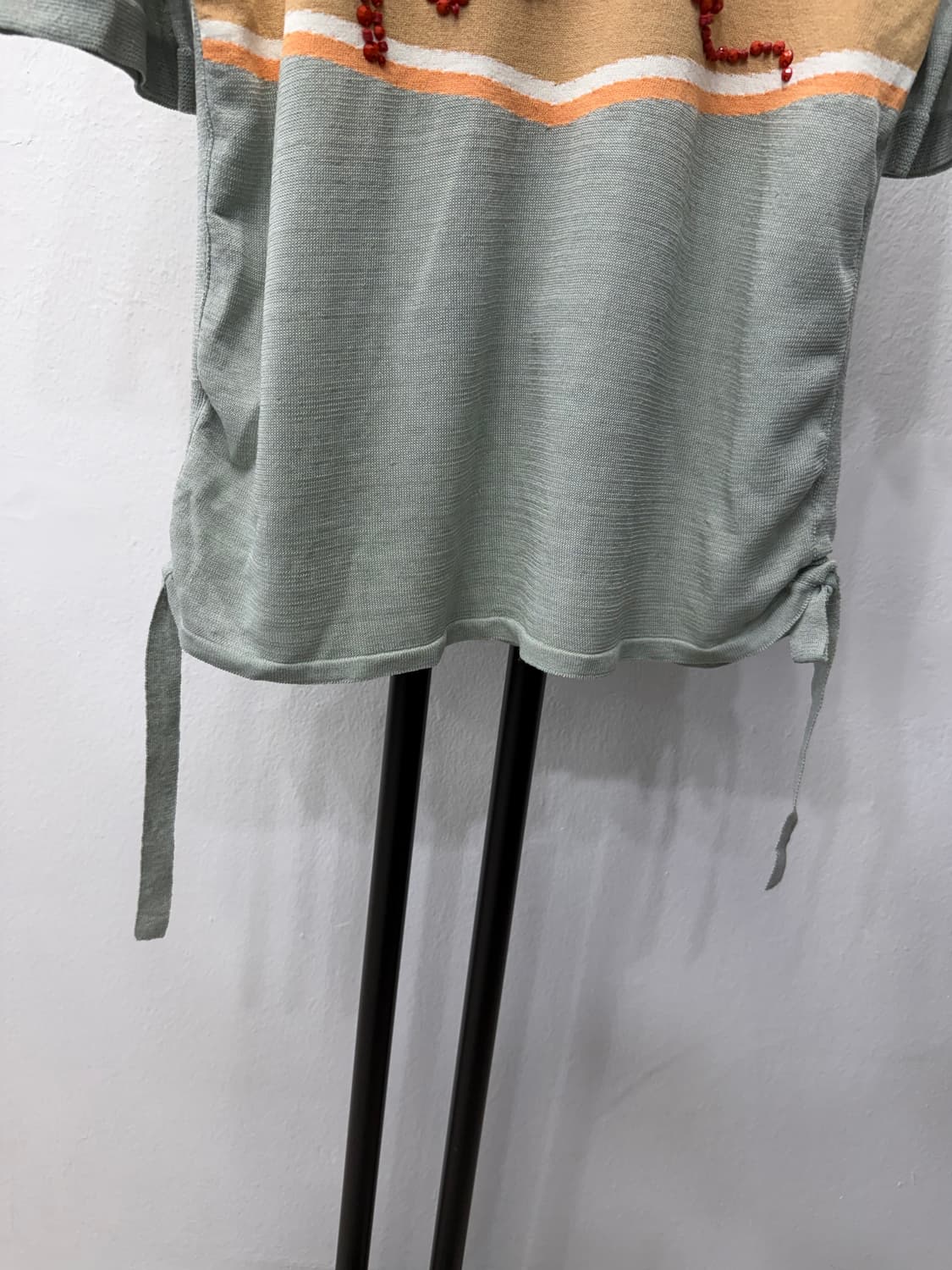 정품) LANVIN 랑방 한섬 비즈장식 니트 90 상품이미지5