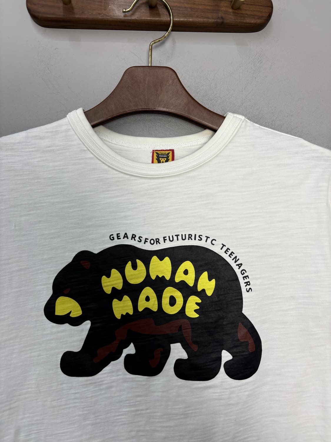 휴먼메이드 그래픽 화이트 반팔 A3811 상품이미지3