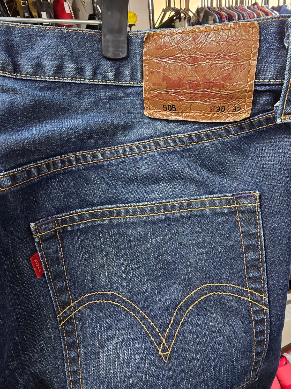 리바이스 505 데님 청바지 남성 (1260) 상품이미지3