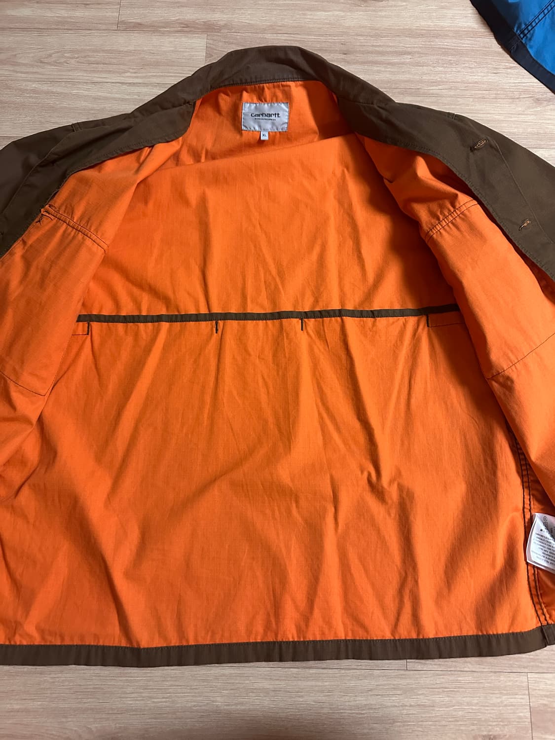 칼하트 반팔 워크셔츠 wynton shirt(xl/브라운) 상품이미지2