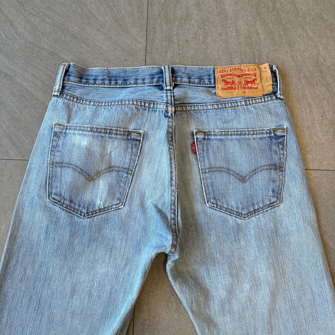 리바이스 정품 오리지널 501 데님 팬츠 바지 상품이미지7