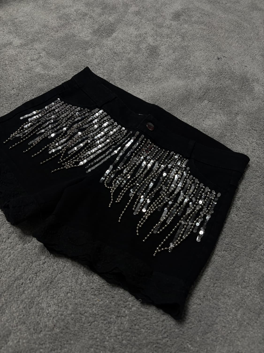 Vintage Emo & Scene mood chain short 상품이미지2