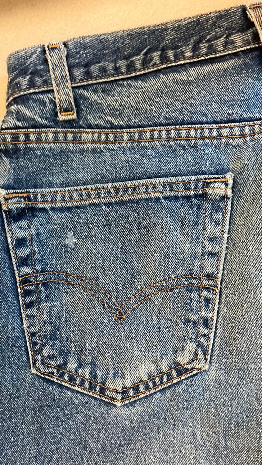 Levi’s damaged 505 (made in USA) 상품이미지7