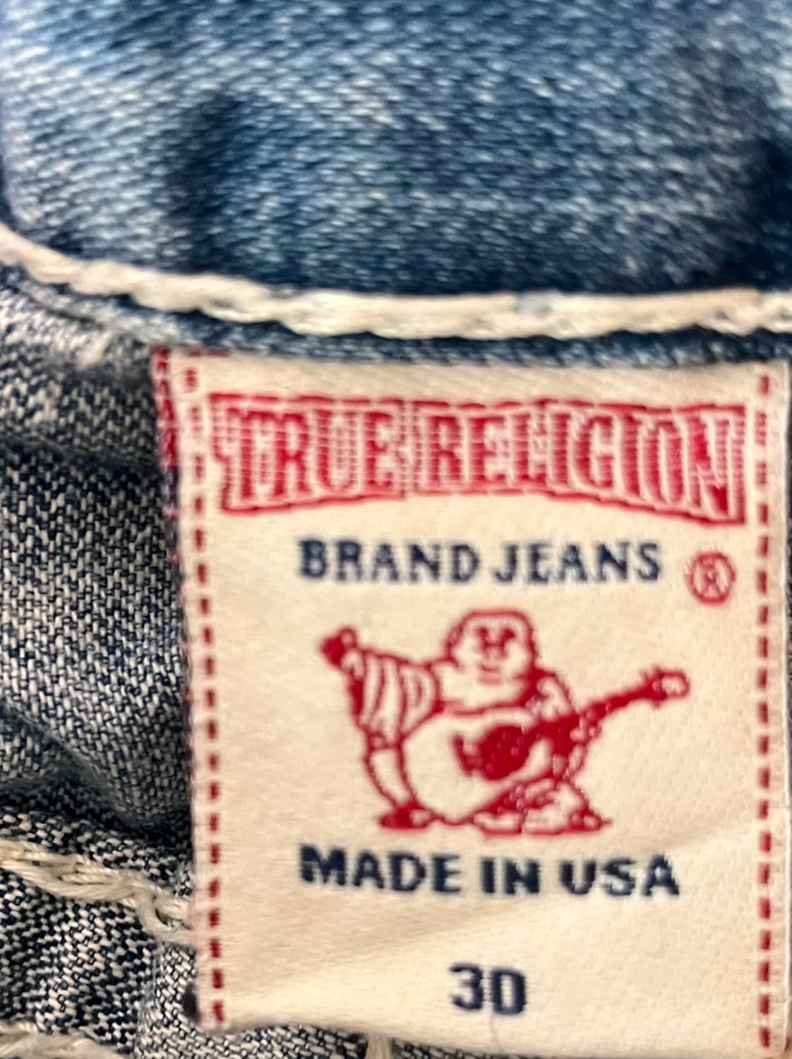 트루릴리젼 빌리 슈퍼 T 데님팬츠 30/34 상품이미지5