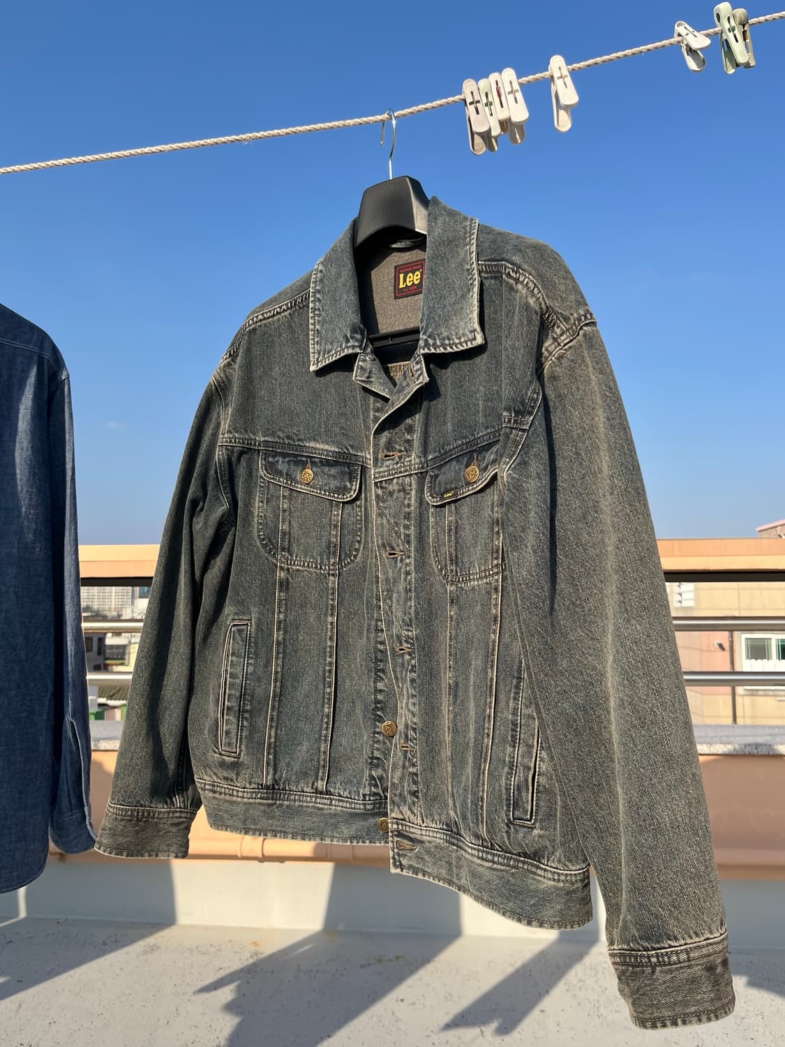 LEE 리 데님 자켓 워싱 상품이미지1