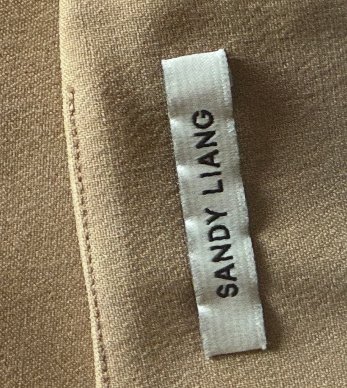 [Sale] Sandy Liang Camel Wool-Blend Tank 상품이미지6