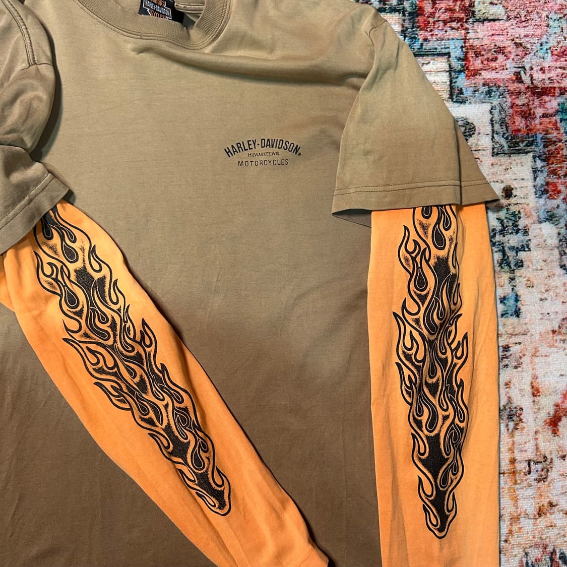 [XL] 할리데이비슨 레이어드 롱슬리브 상품이미지7