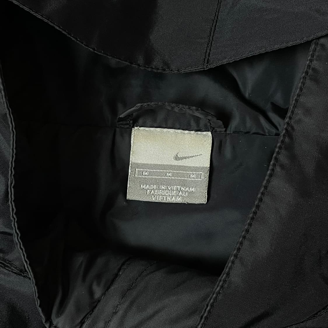 나이키 블랙 후드 로고 바람막이 자켓 M 상품이미지4