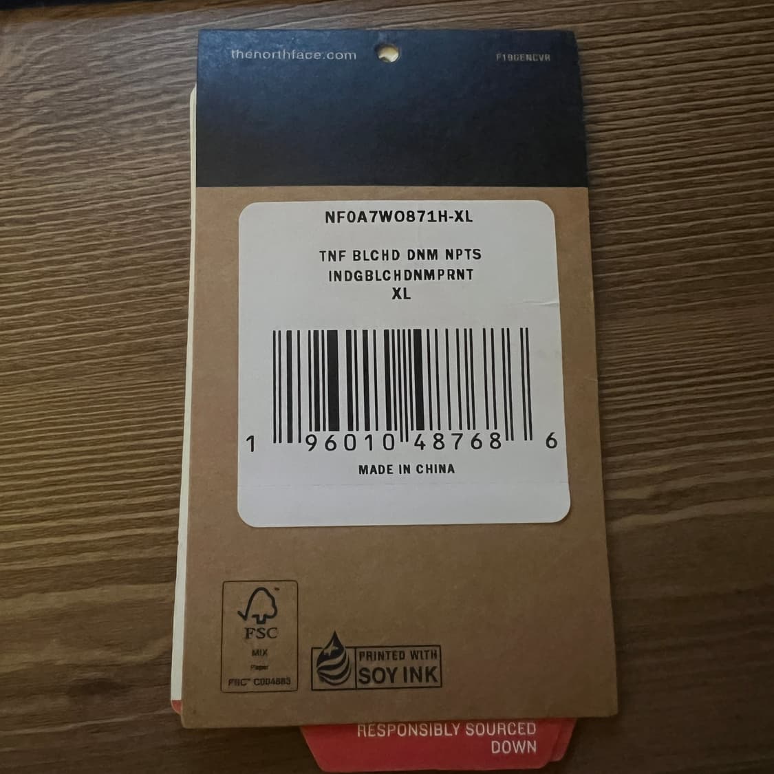 슈프림 X  노스페이스 블리치드 눕시 패딩 상품이미지8