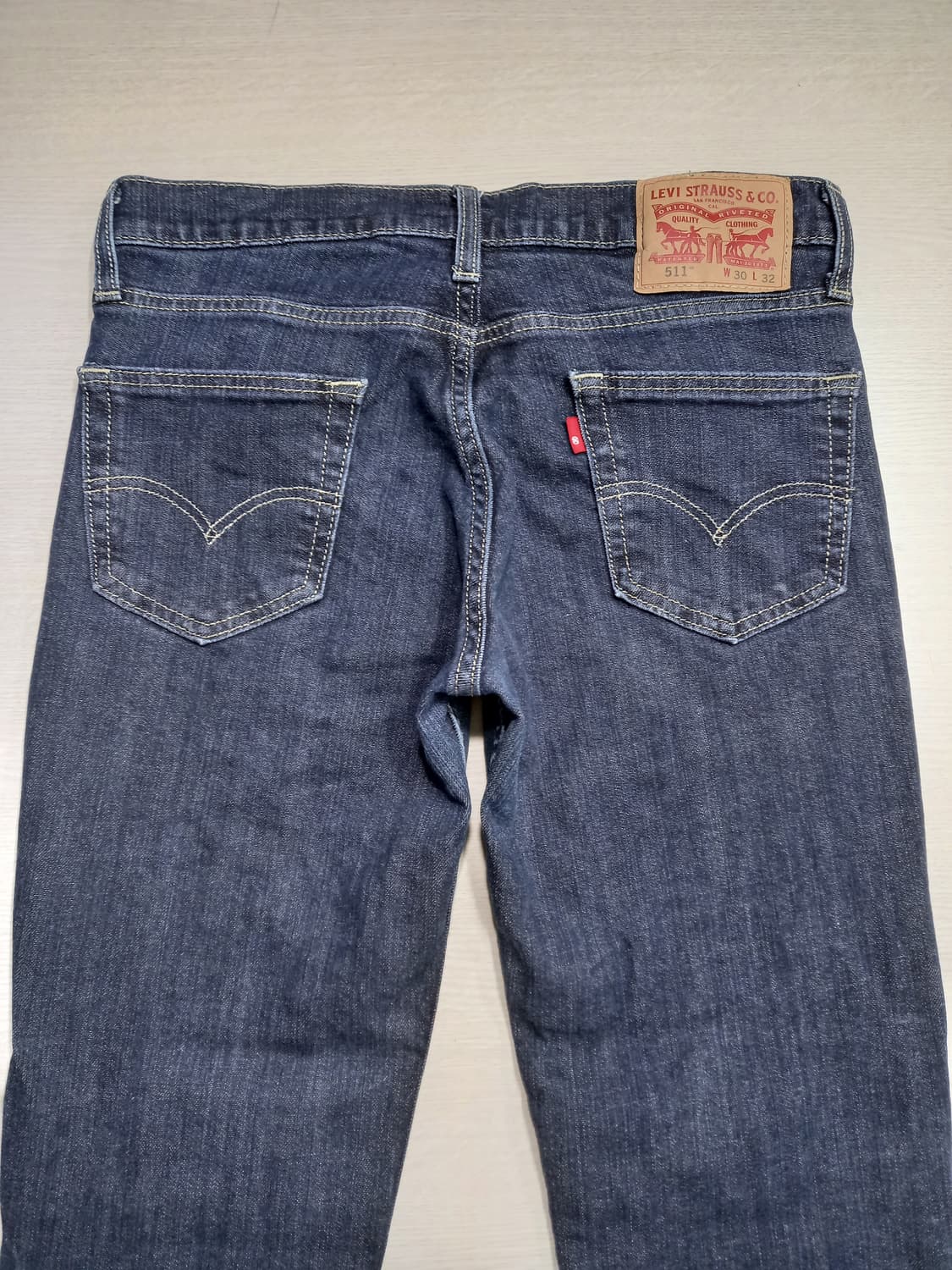 30 리바이스511 여성용 스판 슬림일자진 진청 30-208 상품이미지4