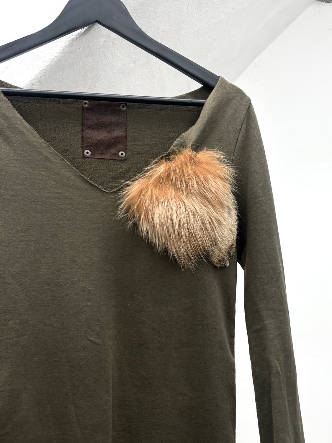 G.O.A fur patch shirring long sleeve   P 상품이미지2