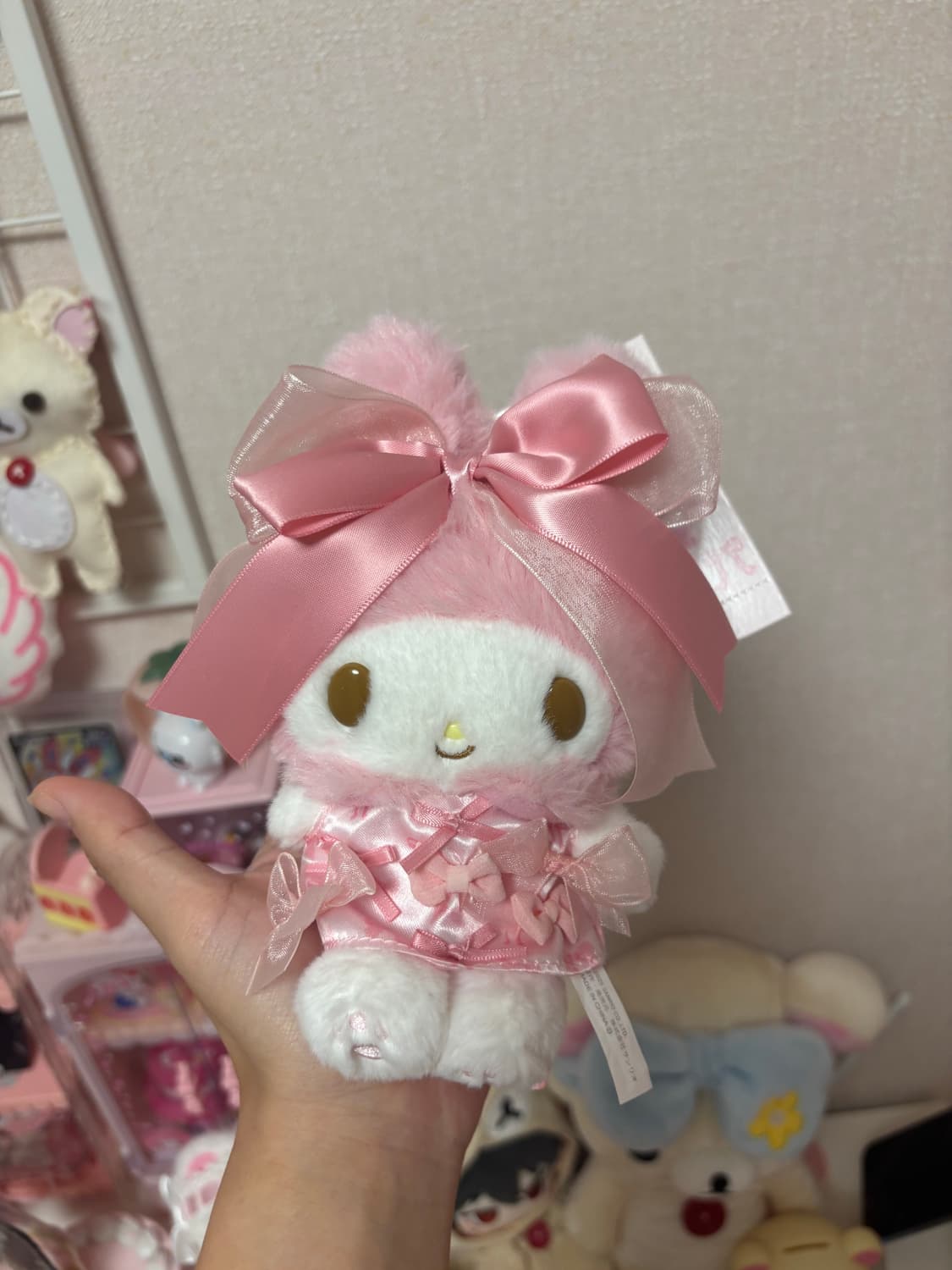 산리오 마이멜로디 50주년 리본공주 마스코트 상품이미지1