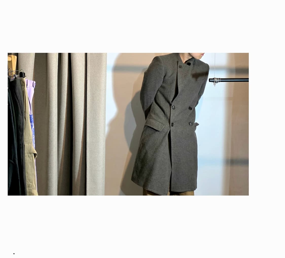 Ann demeulemeester Double-Breasted coat 상품이미지2
