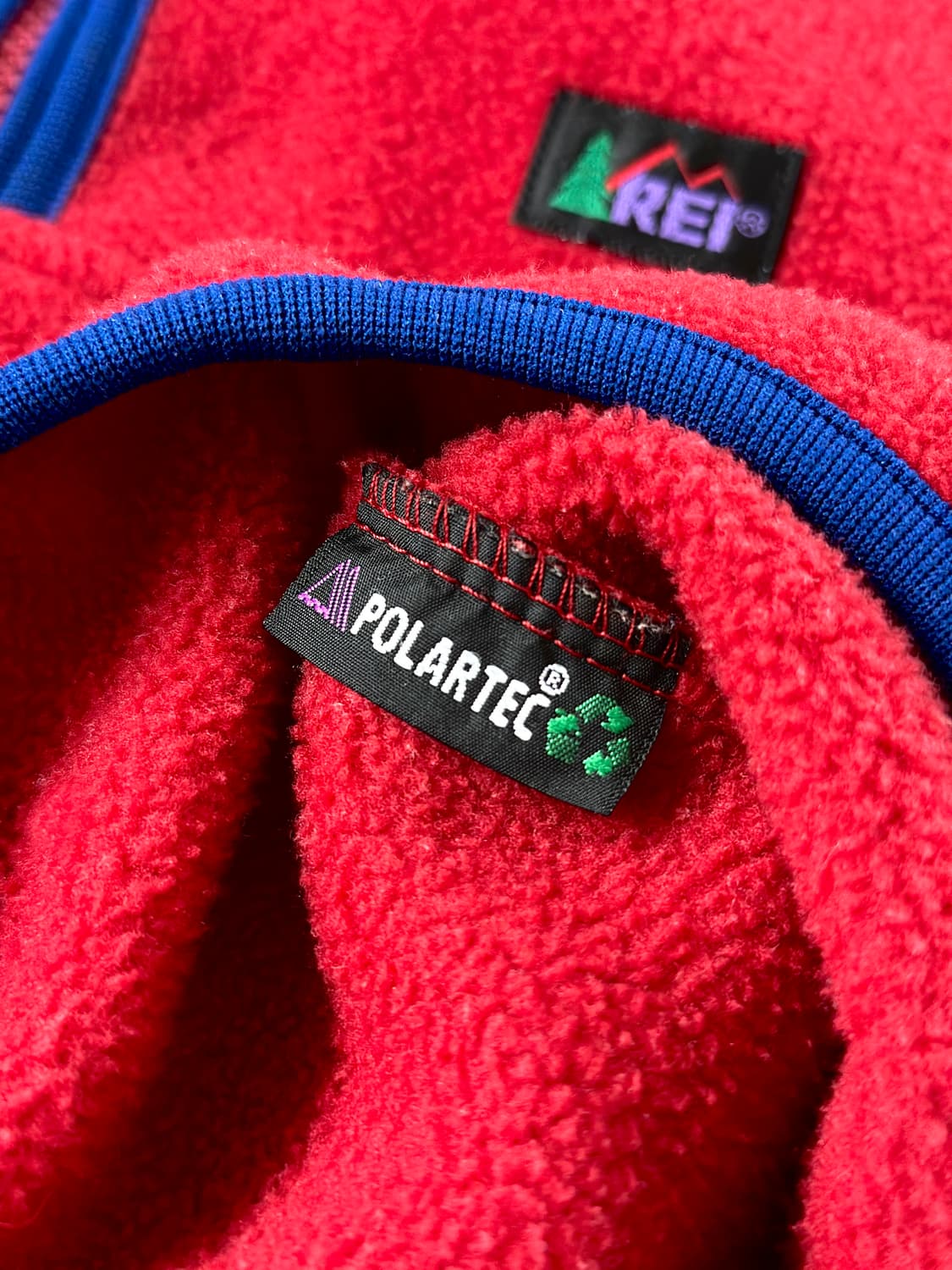 90s 빈티지 REI 하프집 플리스 풀오버 상품이미지9