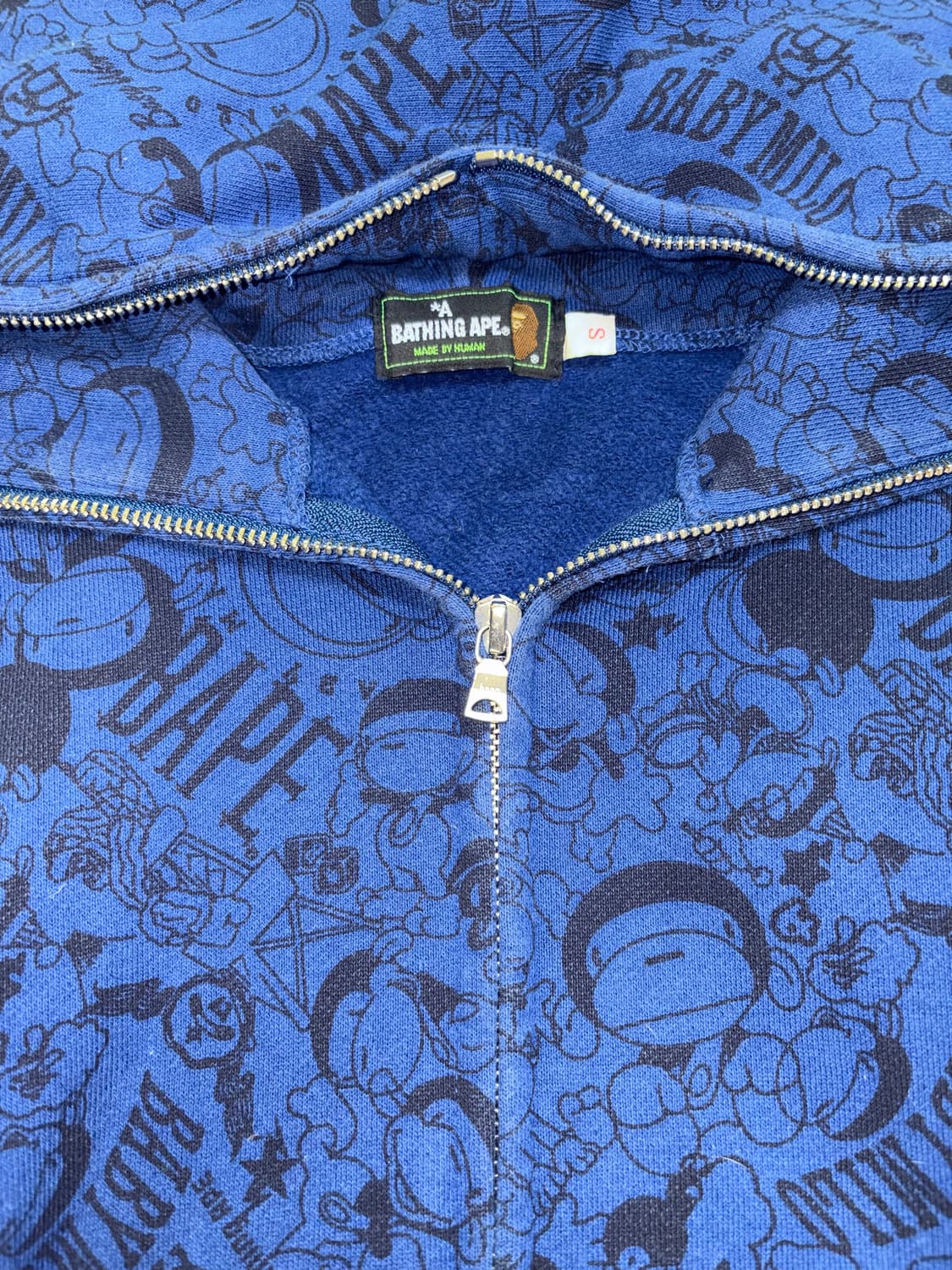 Bape 베이프 베이비 마일로 투웨이 풀집업 상품이미지4