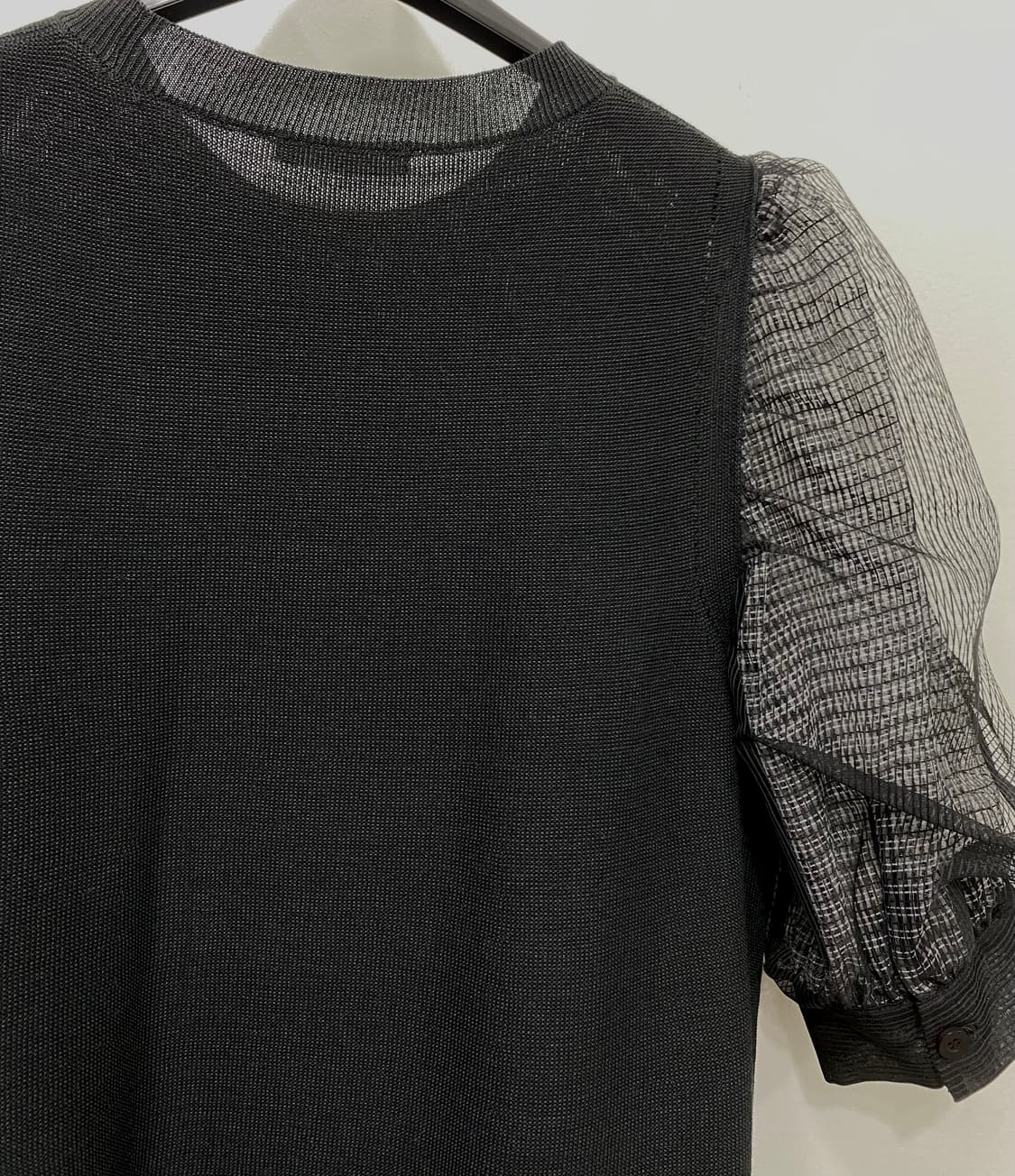 시스템 린넨 벌룬 반팔 티셔츠 F 상품이미지6