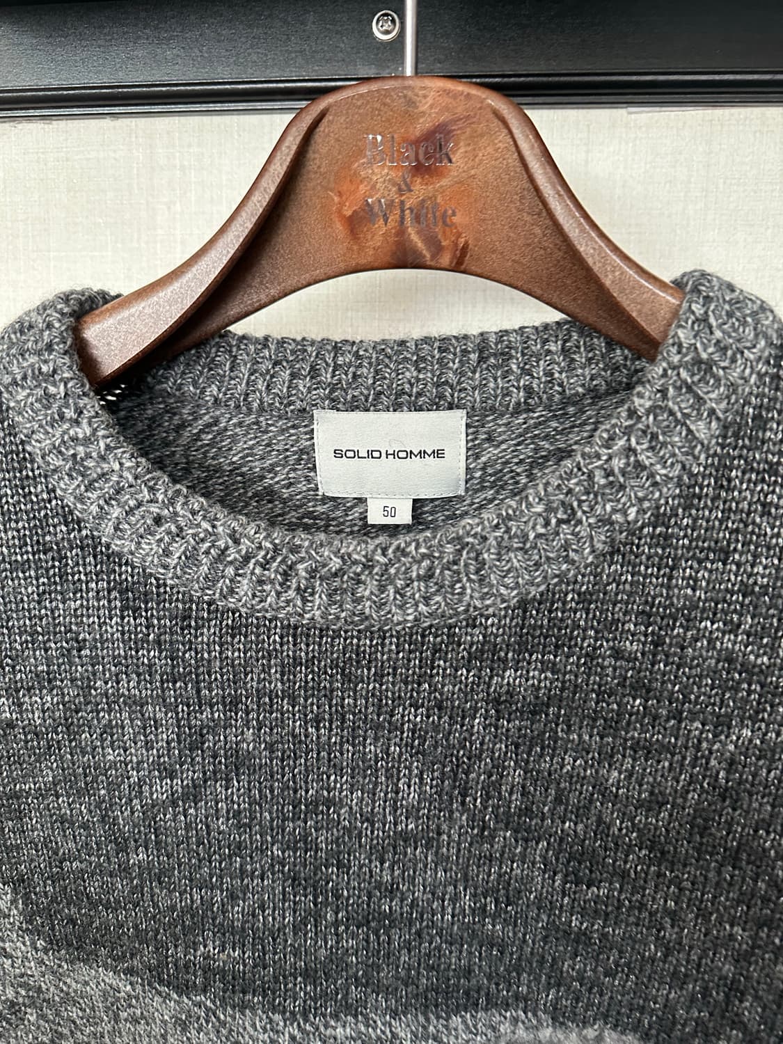 솔리드옴므 니트 50 상품이미지3