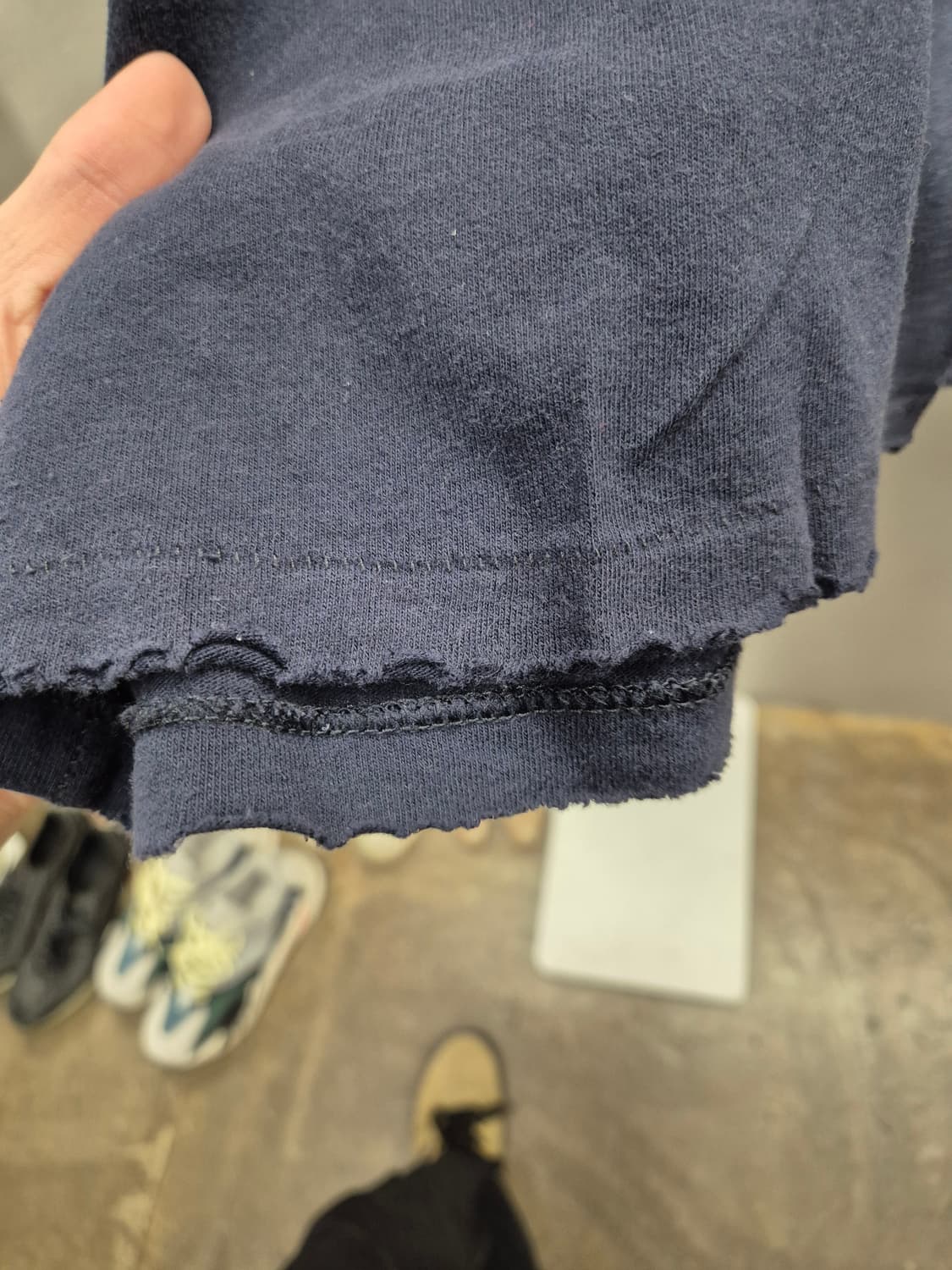 아베크롬비 앤 피치 네이비 반팔 티셔츠 S 상품이미지6