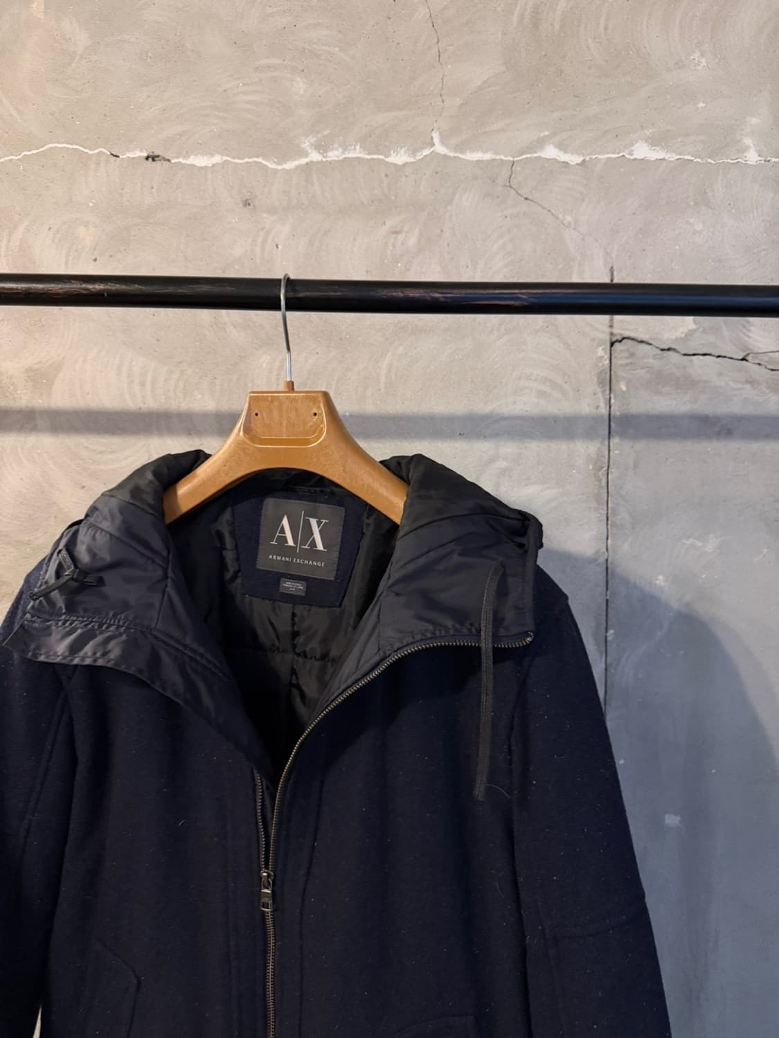 익스체인지 패딩 자켓 슬림100 상품이미지3