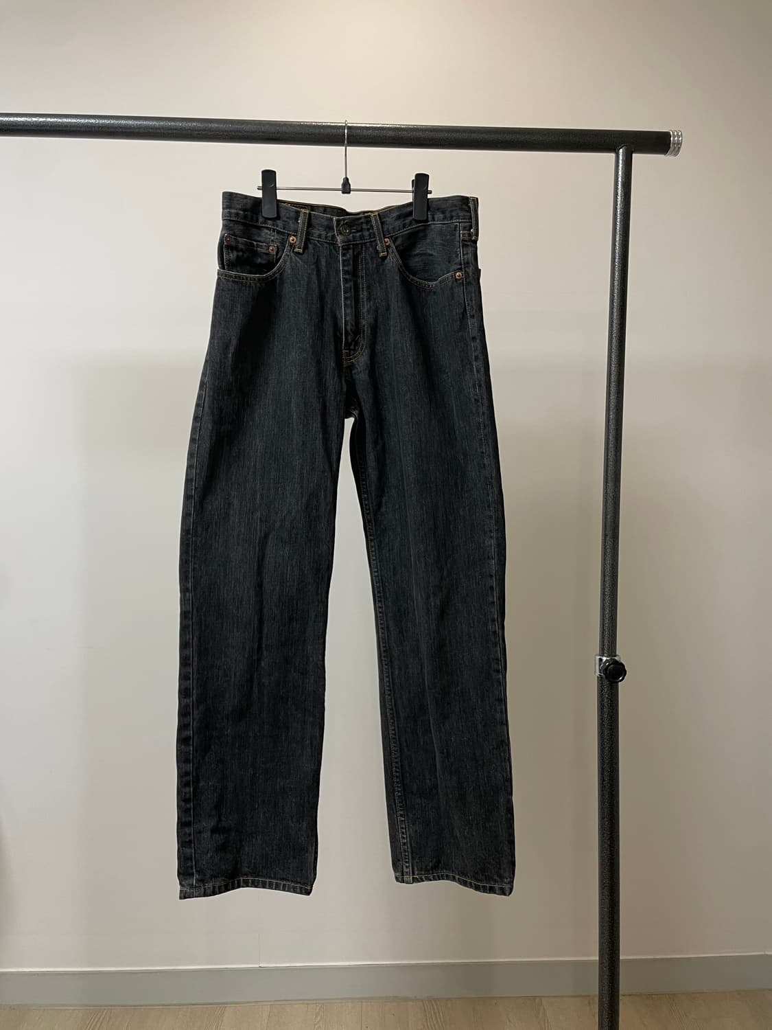 (30) 90s jpn 리바이스502 흑청 데님팬츠 상품이미지2