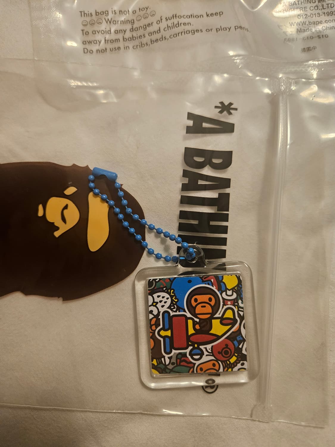 베이프 아크릴 키링 베이비 마릴로 새상품 정품!!! 상품이미지2