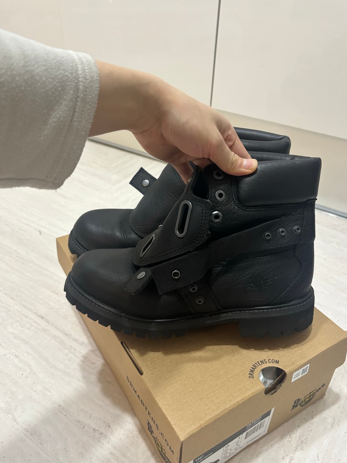 팀버랜드 6인치 블랙 새상품 상품이미지3