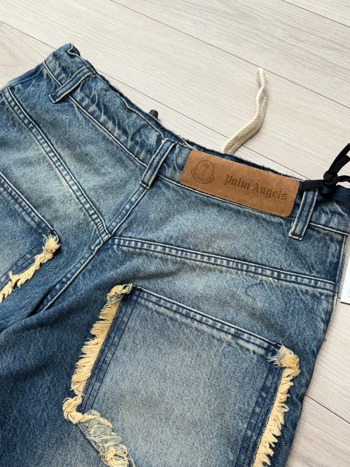 [New] Moncler x Palm Angels Denim pants  상품이미지1