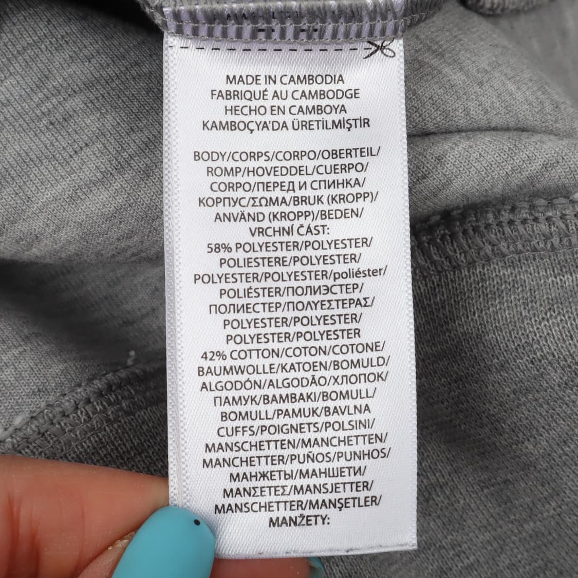 폴로 랄프로렌 빅포니 그레이 하프 집 스웻셔츠 상품이미지9