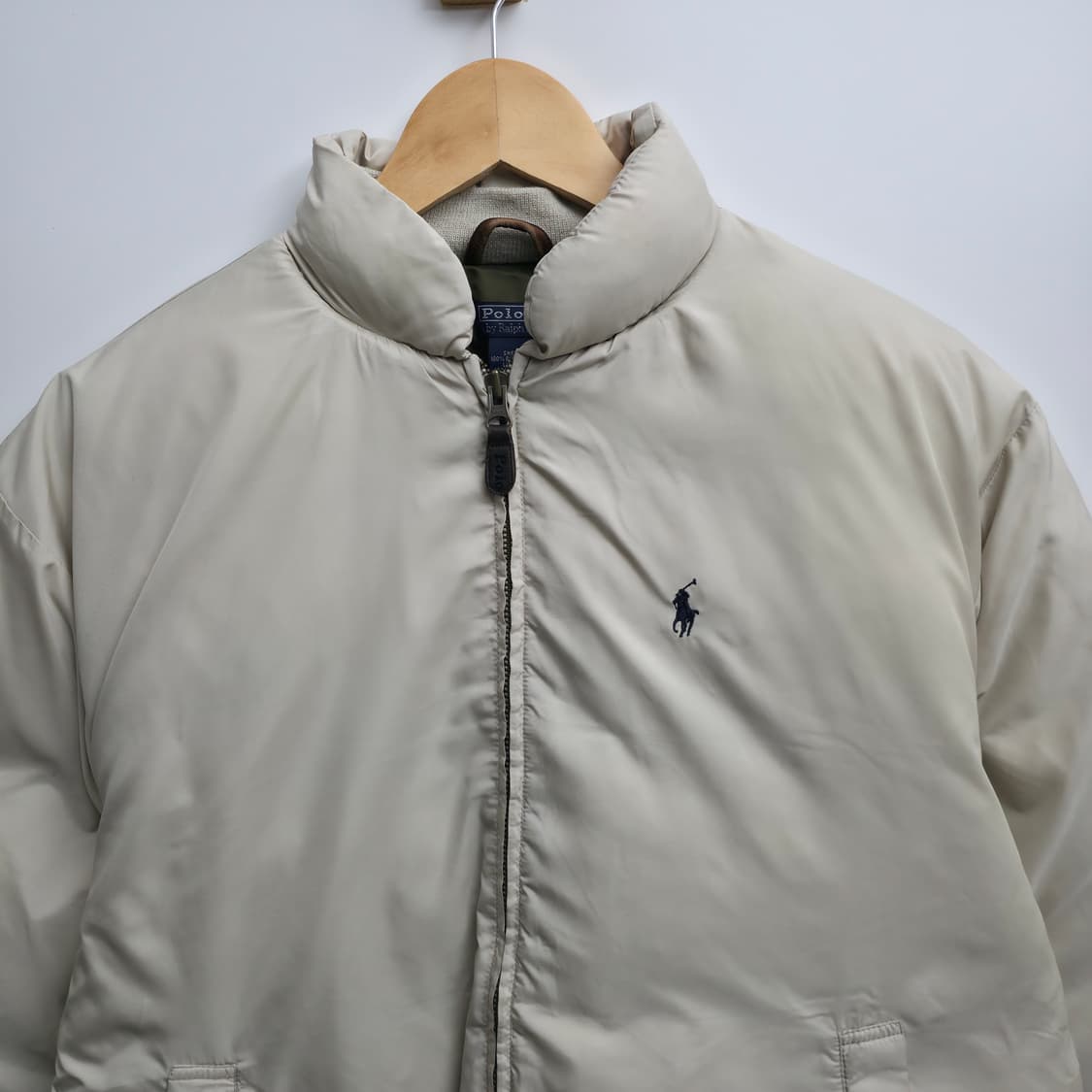 [L] 폴로 랄프로렌 아이보리 푸퍼 패딩 자켓 상품이미지2