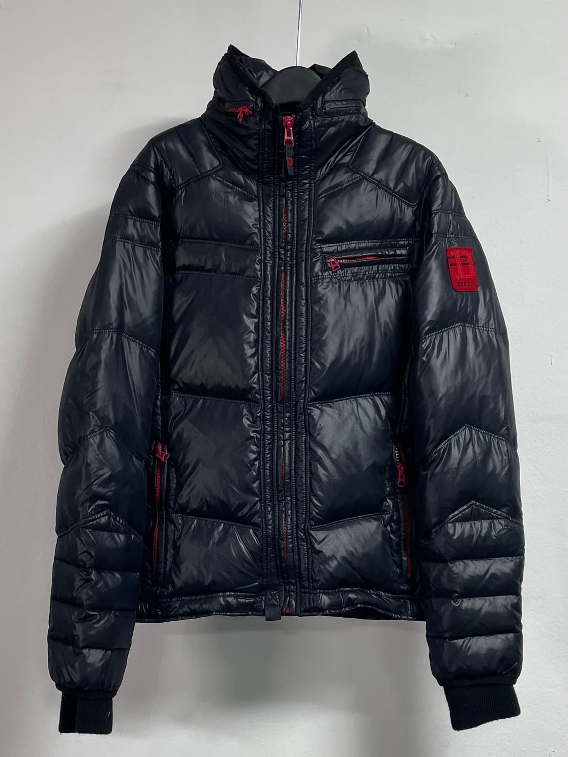 00s 디젤 글로시 숏 다운 패딩  (on.244)    상품이미지1