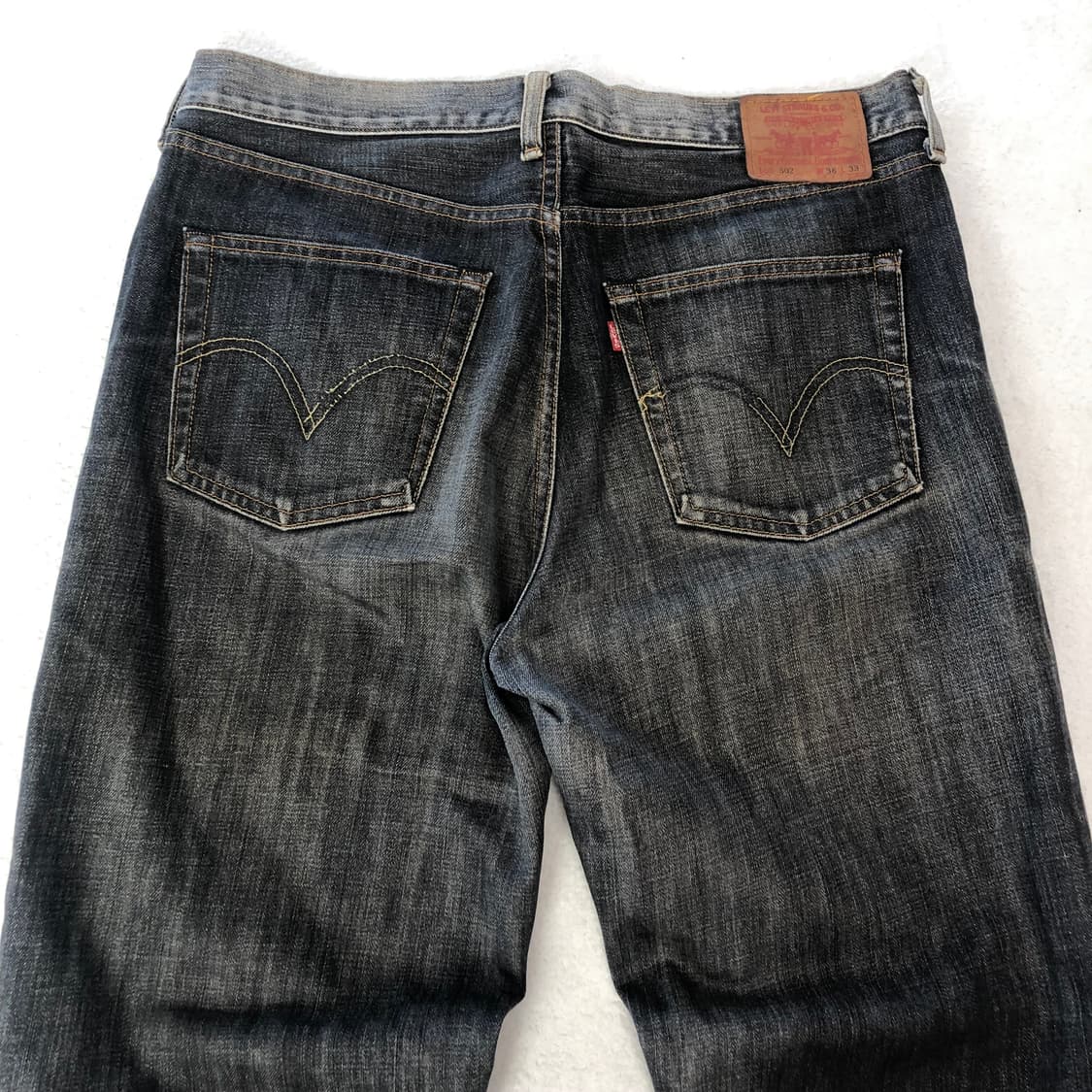 2000s 리바이스 재팬 흑청 데님팬츠  상품이미지6