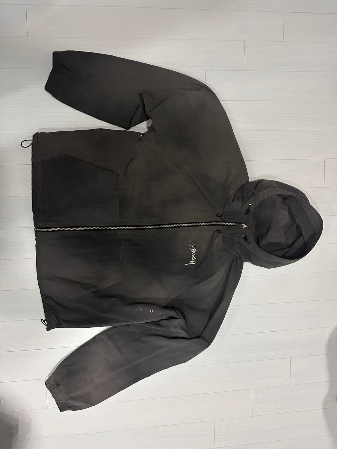 스투시 웨이브 다이 비치 쉘 자켓 L 상품이미지1