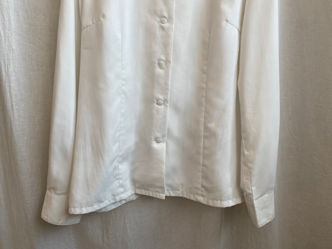 화이트 베이직 블라우스(M) 상품이미지4